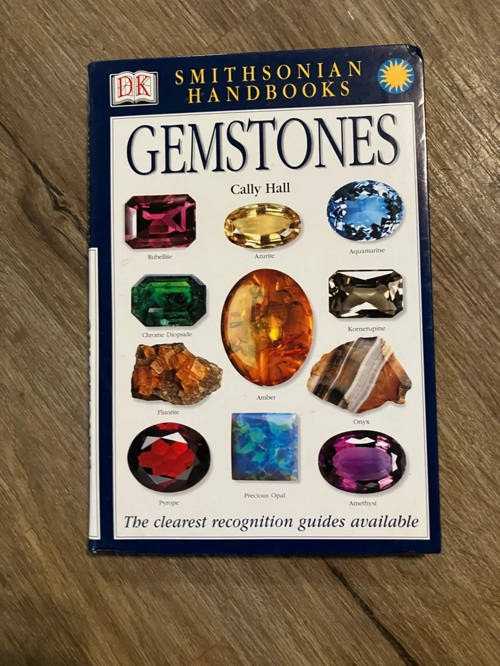 Smithsonian Handbooks Gemstones Picture Guide - Blue Cover